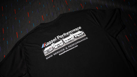 Black Kassel Performance shop T-shirt included in the complete merchandise bundle