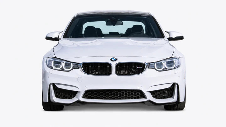 Front view F8X M3 / M4 chassis illustration